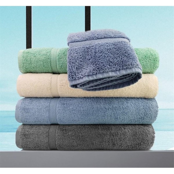 Rifz GOI Collection Bath Towels, Bone , 6PK GOI27546BN - main
